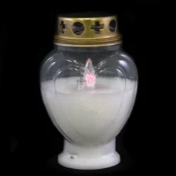 Lampada Elettronica Cuore Bianco 14 Cm -Vendite Consumabili 550029 lampada elettronica cuore bianco 14 cmf 550x550 1