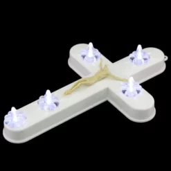 Croce Luminosa Led A Pile 16x25 Cm 6 Croce Luminosa Led A Pile 16x25 Cm -Vendite Consumabili 550046 croce luminosa led a pile 16x25 cmc 550x550 1