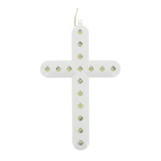 Croce Luminosa 16 Led Bianco 24V 16x25 Cm 1 Croce Luminosa 16 Led Bianco 24V 16x25 Cm