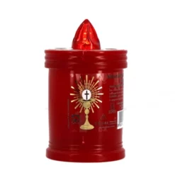 Lumino Elettrico In Plastica Rosso Durata 60 Gg 6,5x11 Cm