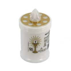 Lumino Elettrico In Plastica Bianca Durata 60 Gg 6,5x11 Cm -Vendite Consumabili 550056 lumino elettrico in plastica bianca durata 60 gg 65x 11 cmc 550x550 1