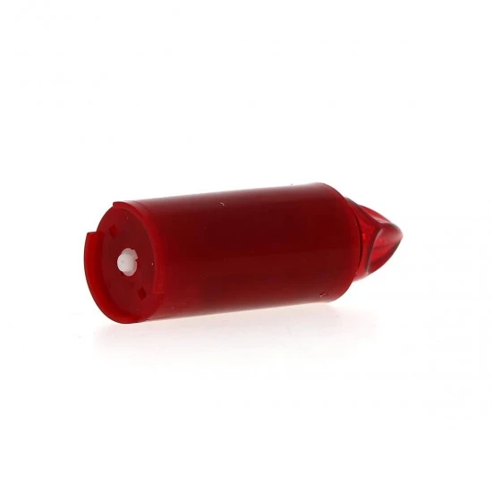 Candela Elettronica Led Rosso Durata 120 Gg 3x9,5 Cm 5 Candela Elettronica Led Rosso Durata 120 Gg 3x9,5 Cm - immagine 5