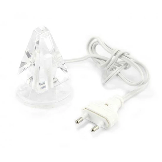 Lampada Elettrica In Plexiglass Piramide 2 Lampada Elettrica In Plexiglass Piramide - immagine 2