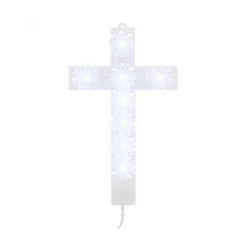 Croce Luminosa Plexiglass 10x16 Cm