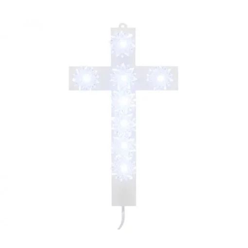 Croce Plexiglass Luminosa 10x16 Cm -Vendite Consumabili 55009 croce plexiglass luminosa misura 10x16 cm 550x550w