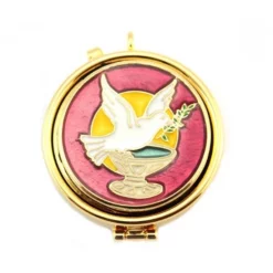 Teca Eucaristica Colomba E Calice Diametro 5,4 Cm