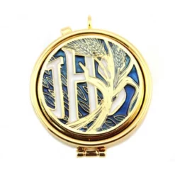 Teca Eucaristica Ihs E Spiga Diametro 5,4 Cm
