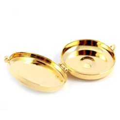 Teca Eucaristica IHS Inciso Diam 5.4 Cm H 1.8 Cm -Vendite Consumabili 570025 2 teca eucaristica con ihs inciso diametro cm 5 4 550x550w