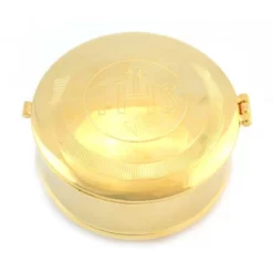 Teca Eucaristica Con Lunetta 4 Cm Diametro 10 Cm