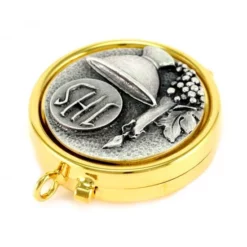 Teca Eucaristica Calice, Uva E Cero Diametro 5,4 Cm -Vendite Consumabili 570044 teca eucaristica calice uva e cero diametro 5 4 cmc 550x550w