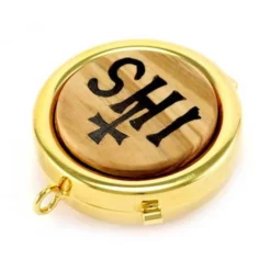 Teca Eucaristica In Ulivo Con IHS Diametro 6 Cm -Vendite Consumabili 570048 teca eucaristica in ulivo con ihs diametro 6 cmc 550x550w