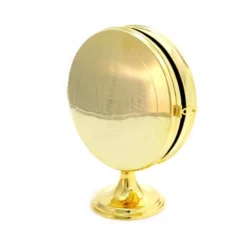 Teca Per Ostia Magna In Ottone Con Piede 22 Cm