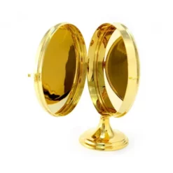 Teca Per Ostia Magna In Ottone Con Piede 22 Cm -Vendite Consumabili 570050 teca per ostia magna ottone con piede 22 cmd 550x550w