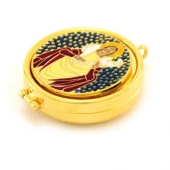 Teca Eucaristica Buon Pastore Diametro 5,4 Cm -Vendite Consumabili 570057 teca eucaristica buon pastore diametro 5 4 cmc 550x550 1