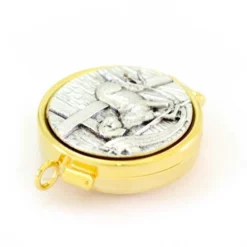 Teca Eucaristica Agnello E Croce Diametro 4 Cm -Vendite Consumabili 570061 teca eucaristica agnello e croce diametro 4 cmc 550x550 1