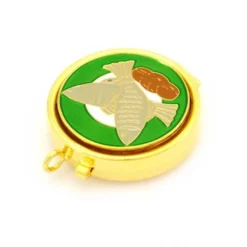 Teca Eucaristica Smalto Pane E Pesci Diametro 5,4 Cm -Vendite Consumabili 570066 teca eucaristica smalto pane e pesci diametro 54 cmb 550x550 1