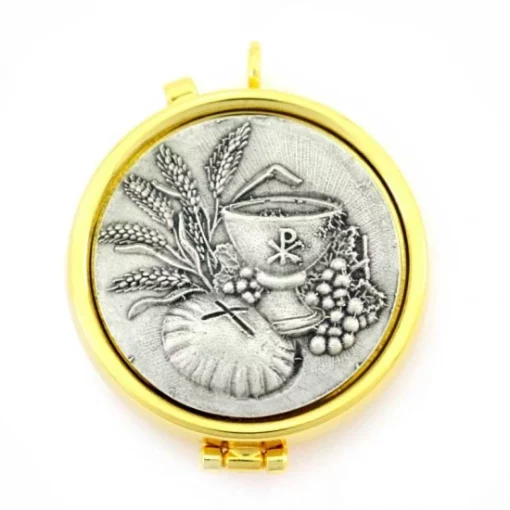 Teca Eucaristica Calice, Pane E Spighe Diametro 5,4 Cm 7 Teca Eucaristica Calice, Pane E Spighe Diametro 5,4 Cm -Vendite Consumabili 570068 teca eucaristica calice pane e spighe diametro 54 cma 550x550 1