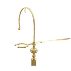 Porta Turibolo Ottone Dorato 130 Cm -Vendite Consumabili 63005 portaturibolo ottone dorato 130 cmd 550x550w
