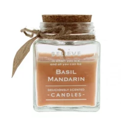 Candela Profumata In Vetro Believe 6,5x9 Cm