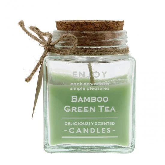 Candela Profumata In Vetro Enjoy 6,5x9 Cm 1 Candela Profumata In Vetro Enjoy 6,5x9 Cm