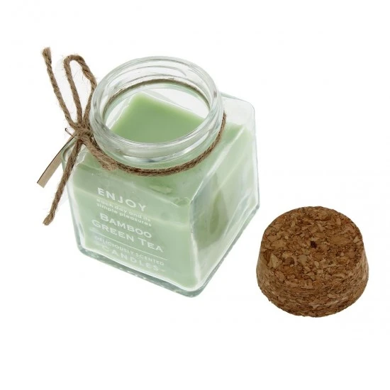 Candela Profumata In Vetro Enjoy 6,5x9 Cm 2 Candela Profumata In Vetro Enjoy 6,5x9 Cm - immagine 2