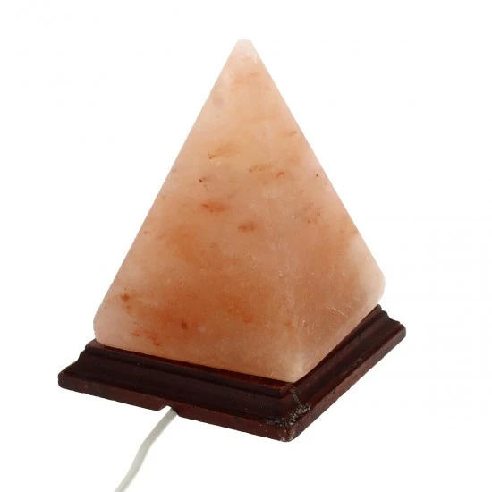 Lampada Di Sale Dell'Himalaya Piramidale 20 Cm 4 Lampada Di Sale Dell'Himalaya Piramidale 20 Cm - immagine 4