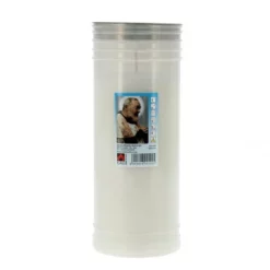Lumino Votivo Bianco San Pio Diametro 8 Cm
