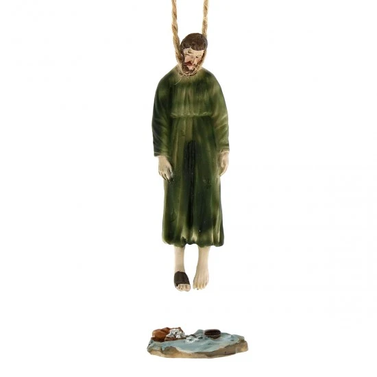 Statua Morte Di Giuda Presepe Pasquale 9 Cm 2 Statua Morte Di Giuda Presepe Pasquale 9 Cm - immagine 2