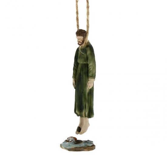 Statua Morte Di Giuda Presepe Pasquale 9 Cm 4 Statua Morte Di Giuda Presepe Pasquale 9 Cm - immagine 4