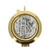 Teca Eucaristica Grano IHS Diametro 5 Cm