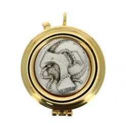 Teca Eucaristica Tau Diametro 5 Cm