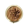 Teca Porta Ostie Placca Olivo Calice Diametro 5 Cm